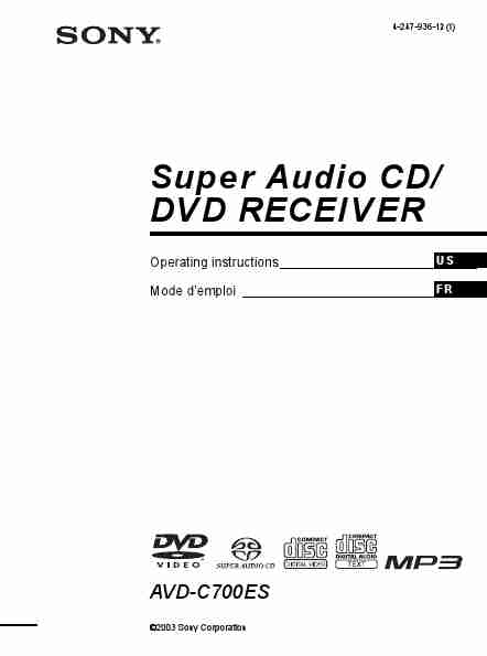 Sony Stereo System AVD-C700ES-page_pdf